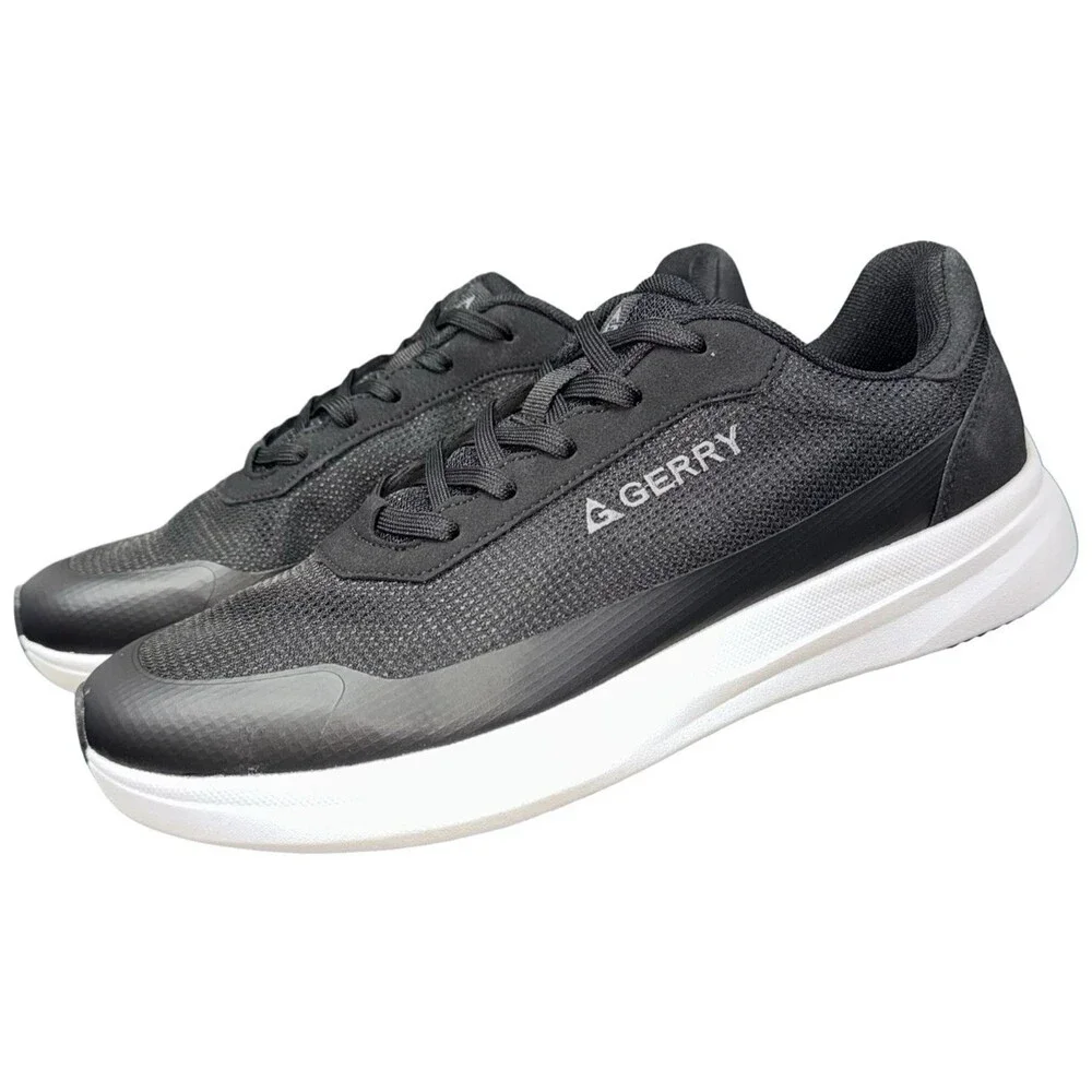 Gerry Creston Mens Size 11 Sneaker Creston Shoe Black Breathable Comfort New